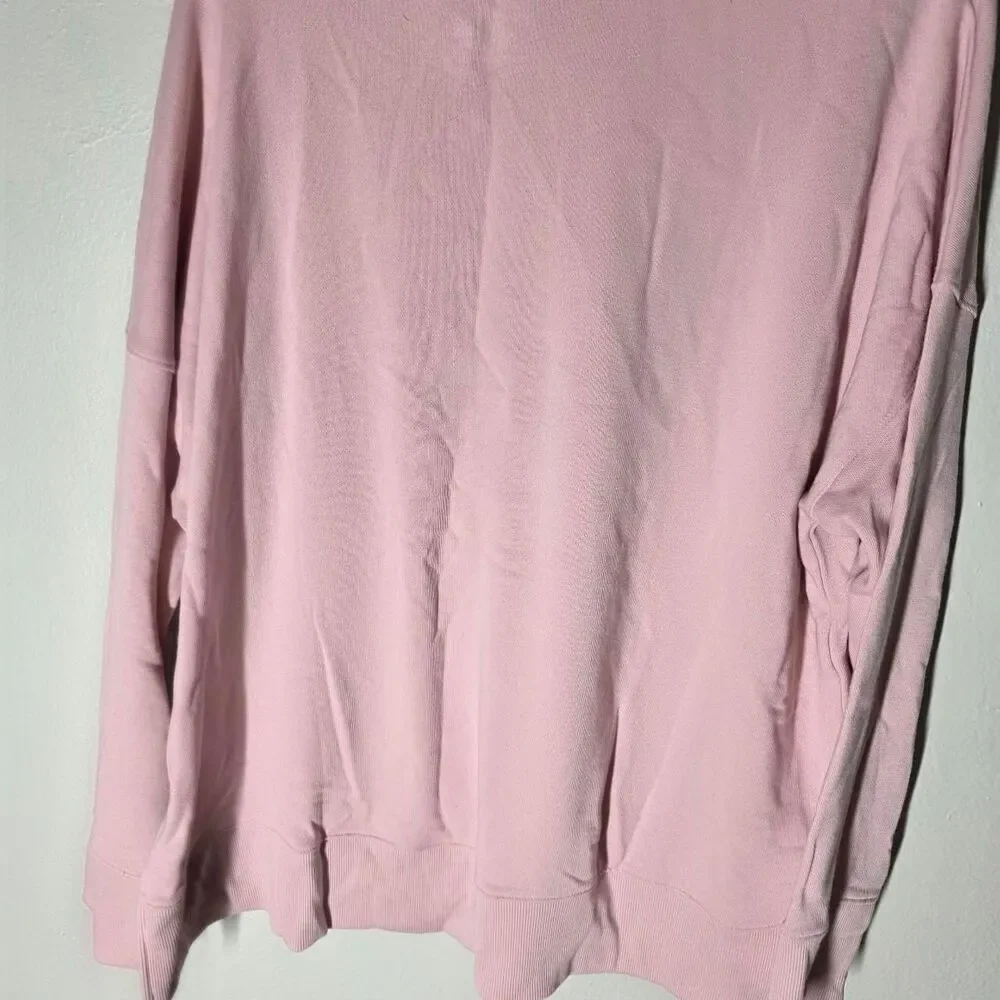 Time-and-tru Women's Pink Sweatshirt - Picture 2 of 4